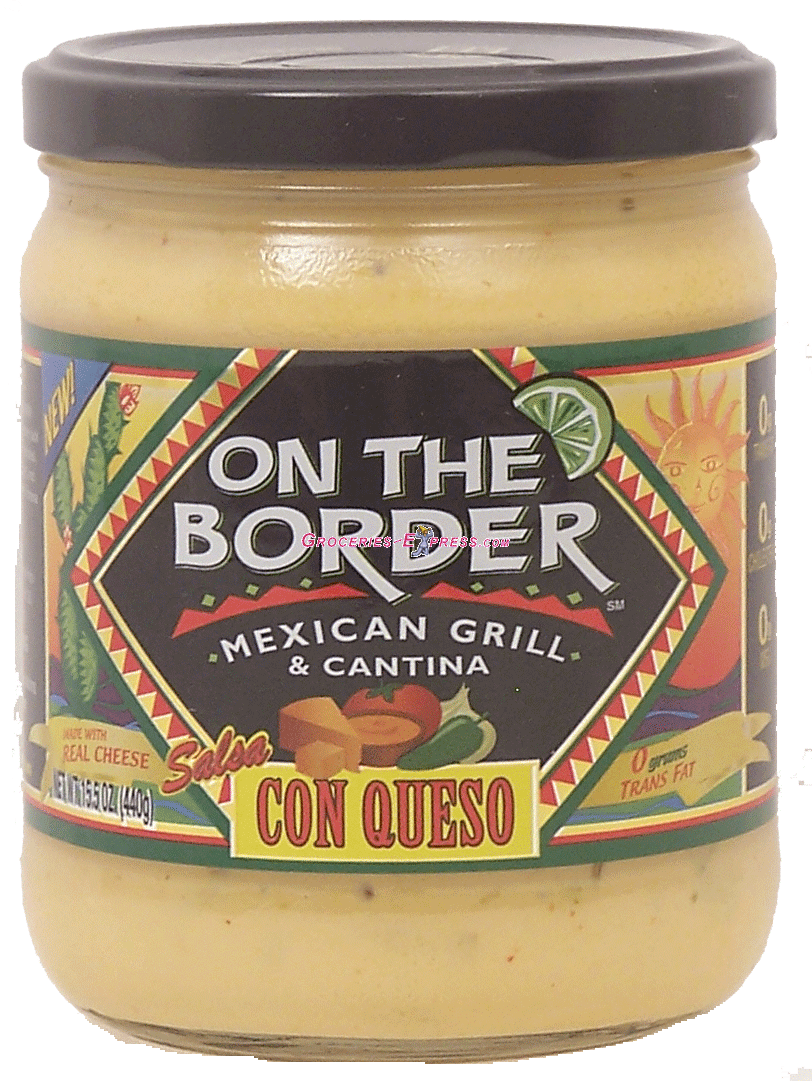 On The Border  con queso made with real cheese Full-Size Picture